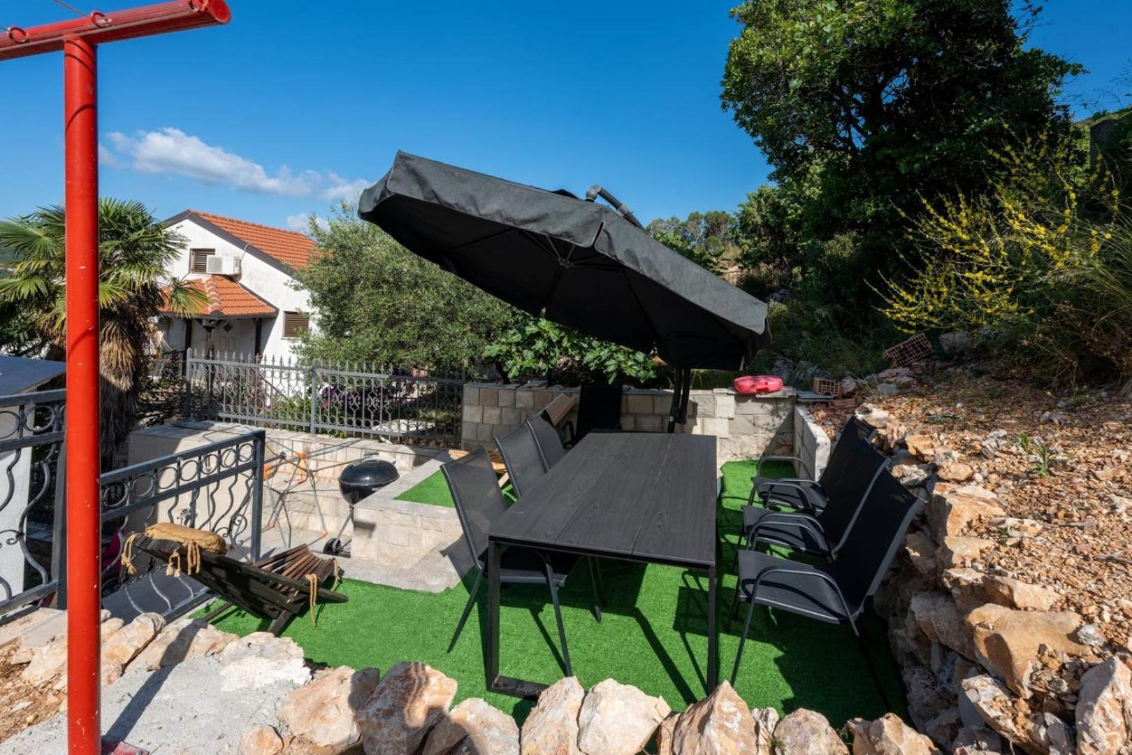 Villa Emina Sa Privatnom Plazom I Parkingom Neum Exterior foto